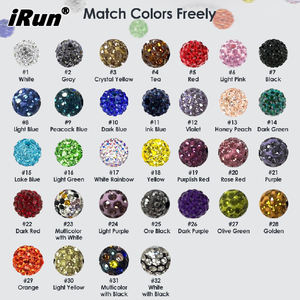 Collar de Béisbol Personalizado IRun con Brillantina y Cuentas de Estrás, Joyería Deportiva Inspirada en Atletas - Product Image 4