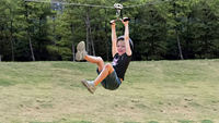Kit de tyrolienne robuste IZipline ZL183001 avec accessoires complets, certifié CE et RoHS, pour la sécurité des sports d'aventure en plein air
