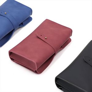 Stocked Premium PU Leather Electronic Organizer Pouch, Portable Travel Cable <b>Charger</b> & Earphone Storage Bag - Product Image 2