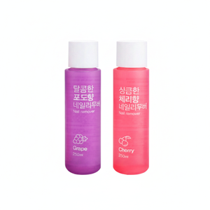 K Beauty Professionnel 250ml Dissolvant de vernis à ongles en plastique Formule douce hydratante aux fruits Soin des ongles Usage cosmétique Corée du Sud - Product Image 2