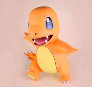 Figura Coleccionable de Pokémon Premium 1:1, Charmander Brillante Extra Grande, Modelo de PVC, Versión H137 - Product Image 3