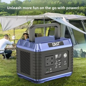Centrale Électrique Portable Extérieure 300W, Stockage d'Énergie Portable Grande Capacité, Lithium-Ion, pour Camping, Voyages en Voiture, Urgences Automobiles - Product Image 1
