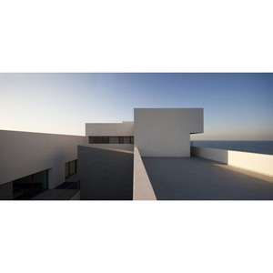 Villa blanca minimalista con estructura de acero ligero para uso residencial - Product Image 3