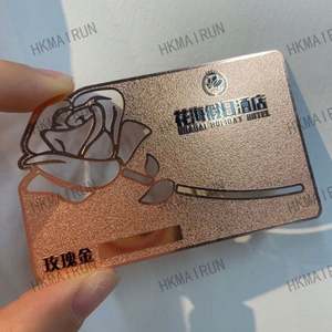 Cheap Sample Print Stainless Steel Custom Design Card - Product Image 4