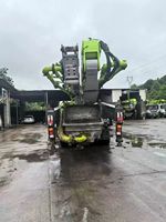 Pompe à béton industrielle Zoomlion 56m diesel haute pression pour projets de construction en zone isolée, fiable, d'occasion, 2019