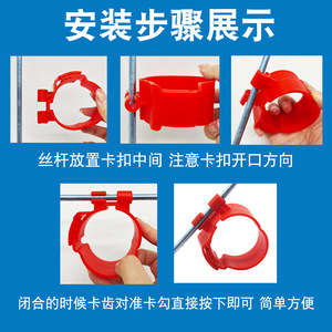 Collier de serrage en nylon pour climatisation centralisée, 100 unités, à dégagement rapide, taille métrique, conception épaissie - Product Image 5