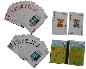 Cartes à jouer personnalisées imperméables, jeu de cartes personnalisé pour les jeux de société, les divertissements familiaux et les cadeaux - Product Image 2