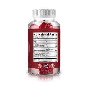 Gomitas Keto de Vinagre de Sidra de Manzana Coreano Orgánico Sin Azúcar con Madre, Vitaminas y Vitaminas B, OEM - Product Image 3