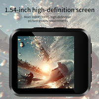Cámara Deportiva WiFi Resistente al Agua con Gran Angular de 145°, Seguimiento por IA, 1080P, Memoria Integrada, para Aventuras al Aire Libre, Ciclismo, Transmisión en Vivo