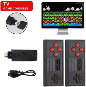 4K HD USB 2,4G Controlador inalámbrico Retro TV Reproductor de video familiar <span class=keywords><strong>Consola</strong></span> 628 Juegos <span class=keywords><strong>Consola</strong></span> de mano Conexión por cable Japón - Product Image 2