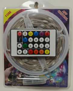شريط إضاءة <span class=keywords><strong>LED</strong></span> ذكي جاهز للشحن، مناسب لديكورات الحانات والنوادي الليلية الداخلية، شريط إضاءة <span class=keywords><strong>LED</strong></span> ملون قابل للبرمجة مع خاصية الموسيقى - Product Image 6