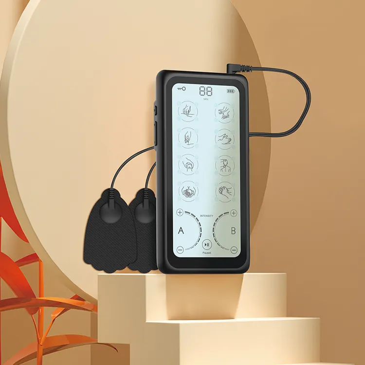 Digitales LCD-Display Nervens timulator Gerät angepasst verschiedene Modi Premium Quality Tens Massage