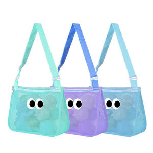 Sac <span class=keywords><strong>de</strong></span> plage <span class=keywords><strong>de</strong></span> voyage pour enfants, motif dessin animé, en maille écologique, taille personnalisée, style coréen Young Shoots Livemork - Product Image 4