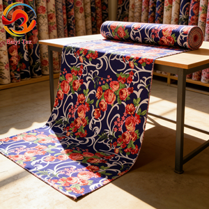 Tela de microfibra cepillada 100% poliéster al por mayor para sábanas, textiles para el hogar, rollos de tela para sábanas - Product Image 1