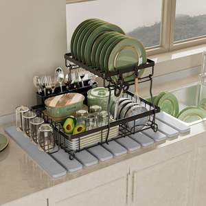 Tappetino da bagno <span class=keywords><strong>in</strong></span> <span class=keywords><strong>pietra</strong></span> pieghevole antiscivolo Super assorbente asciugatura rapida bagno tappetino da bagno <span class=keywords><strong>in</strong></span> <span class=keywords><strong>pietra</strong></span> di Diatomite - Product Image 5