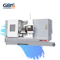 Machine CNC multifonction tout-en-un TCK63Y-1500 pour tournage, fraisage et perçage, avec tour à banc incliné axe Y et centre d'outillage motorisé BMT