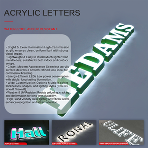 Letras Acrílicas Personalizadas, Letras de Logotipo 3D para Tiendas Minoristas, Letreros de Marca para Paredes de Negocios - Product Image 2