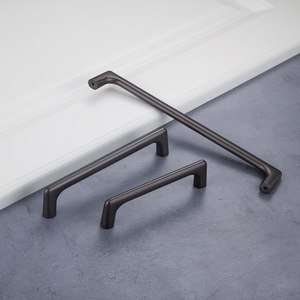 Pegangan bulat seng perunggu antik Modern laci menarik pegangan pintu lemari untuk dapur kamar tidur kamar mandi ruang tamu - Product Image 6