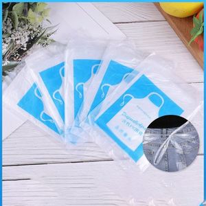 Wsy596 Xl Size 24*42" High Quality Cheap Pe <b>Disposable</b> Waterproof and Oil-Proof <b>Apron</b> - Product Image 6