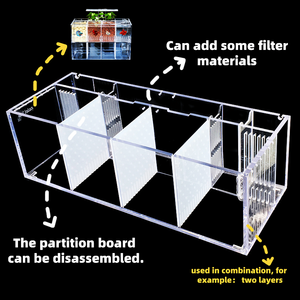 NUEVA Pecera Acrílica Apilable Multicapa para <span class=keywords><strong>Peces</strong></span> Betta, Gran Venta 2026 - Product Image 3