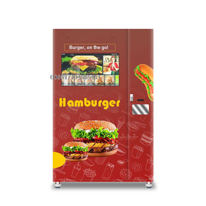 Chất lượng cao tùy chỉnh nhiều màu Nhật Bản màn hình cảm ứng máy bán hàng tự động thực phẩm lành mạnh với lò vi sóng sưởi ấm SDK chức năng - Product Image 2