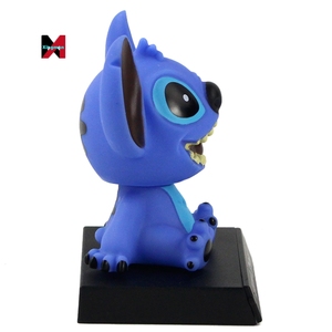 Figura de 12 cm de <span class=keywords><strong>Lilo</strong></span> <span class=keywords><strong>y</strong></span> Stitch con Cabeza Móvil, Figura de Colección de Anime, Modelo de Juguete, Regalo de Navidad, Figura de Juguete con Cabeza Oscilante - Product Image 3