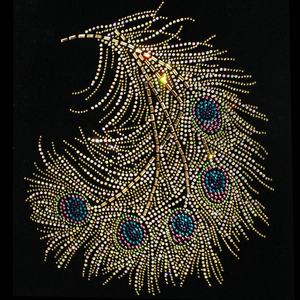 Modèles de transfert de chaleur personnalisés en cristal Bling Designs Bikini Rhinestone Transfer Hot Fix Crystal Templates <span class=keywords><strong>pour</strong></span> t-shirt - Product Image 3