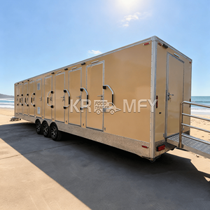 10.5m ADA Portable Cabin Public Toilet Mobile Restroom Luxury Washroom Trailer - Product Image 2