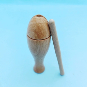 Wholesale Solid Wood Fish Shaped Temple Block Orff Percussion Instrument For Kids Rhythm <b>Musical</b> Toy - Product Image 4