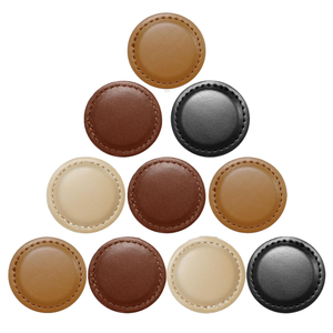 Marcador de Pelotas de Golf Magnético de Cuero Vegano YY, Accesorio de Golf Portátil, Pinza de Calibración de Pelotas de Golf Redonda y Duradera - Product Image 1