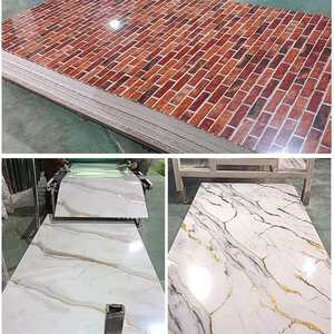 Paneles de Pared de PVC Impermeables e Ignífugos, 3ImitationD, Coloridos, Dorados, de Alto Brillo, con Protección UV, para Paredes Interiores de Hoteles, Villas y Apartamentos - Product Image 4