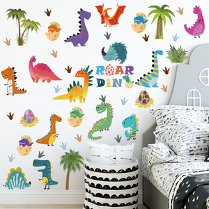 Offre Spéciale Dessin Animé <span class=keywords><strong>Dinosaure</strong></span> Ballons À Air Chaud Autocollants Créatifs Pour Enfants <span class=keywords><strong>chambre</strong></span> Sticker Mural Bricolage AUTO-Adhésif Maternelle Papier Peint - Product Image 5