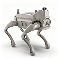 Robot Quadrupède Électronique Intelligent : Jouet pour Chien avec Reconnaissance Visuelle, Moteur LiDAR+Realsense 360° YY-CAID-L1 EDU