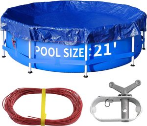 Precio barato Fácil de limpiar Cubierta de piscina impermeable Instalación rápida Bches Vnementiel - Product Image 4