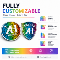 Etiquetas de Transferencia de Calor de Silicona con Logotipo en Relieve 3D, Resistentes a los Rayos UV y al Desgaste del Color, con Diseño Personalizado, para Parches de Ropa