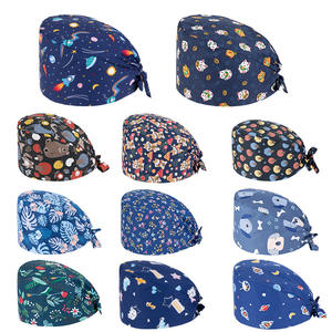 Modello di supporto personalizzato 100% puro cotone salone di bellezza clinica uso istituto sanitario infermiere Scrub cappello chirurgico - Product Image 1