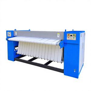 Machine à repasser et à presser à rouleau unique HUWEI pour <span class=keywords><strong>draps</strong></span> et housses de couette d'hôtel, régulation de vitesse à fréquence variable - Product Image 6