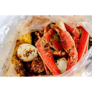 Grand format résistant à la chaleur, cuisson au four de qualité alimentaire, sac à dinde, crabe, écrevisse, sacs à ébullition pour fruits de mer