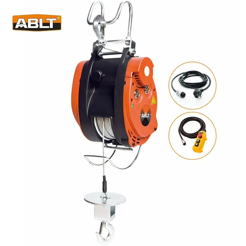 250 kg Kiểm Soát Pendant Electric Winch AC 220-240 V 50/60 HZ Đình Chỉ Electric Winch Hoist