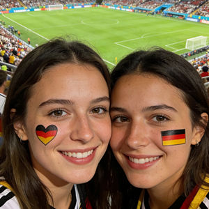 Adesivi per Tatuaggi Temporanei con Design della Bandiera Tedesca, Impermeabili, Trasferibili su Carta, Spedizione Rapida, per Corpo e Viso, alla Moda - Product Image 2