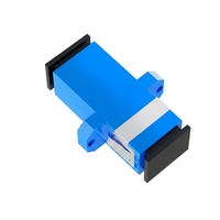 Adaptor Serat Optik SC ke SC OS2 Kelas Operator, Konektor Simpleks dengan Kehilangan Penyisipan Rendah dan Cladding 3.0mm untuk Pusat Data XINHAOZE