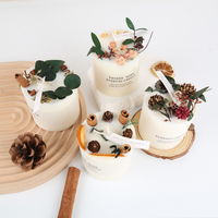 Gloway Luxe Home Decor Glazen Potjes Sojawas Geurkaarsen Met Cadeauverpakking Gloway Aroma Geurolie voor Kaarsen