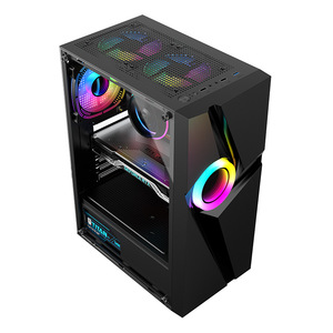 เคสคอมพิวเตอร์ ATX สำหรับเล่นเกม คุณภาพสูง พร้อมไฟ <span class=keywords><strong>RGB</strong></span> จากโรงงาน (OEM) - Product Image 4