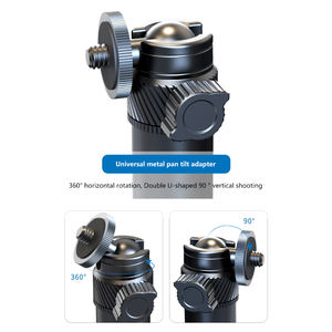 Waterproof Mini Metal Tripod Phone <strong>Holder</strong> Flexible Strong Arm Tablet PC Stand Supports for iPhone <strong>iPad</strong> <strong>on</strong> <strong>Bed</strong> or Desk - Product Image 3