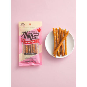 Super masticare chewing Chicken & Cheese Gum biologico 70 g Snack per cani e gatti ricco di proteine di manzo trattare cibo sicuro per animali domestici - Product Image 1