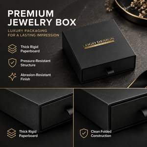 Caja de Cartón Rígido Personalizada con Cierre Magnético y Cinta para Joyería y Embalaje de Ropa de Lujo Bee, para Reconocimiento de Marca - Product Image 5