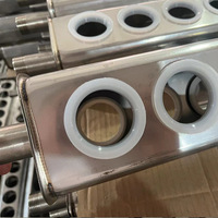 Vente en gros d'usine de chauffe-eau solaire, collecteur d'ingénierie avec collecteurs unilatéraux, 150L - 300L