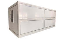 Vente directe d'usine - Maison modulaire pliable et extensible, emballage plat, transport facile