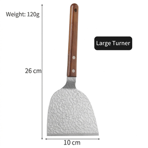 DF30 Spatula Stainless Steel <b>Putty</b> Knife 35cm x 7.2cm Wooden Handle Durable Household Tool Shovel Kitchen tools - Product Image 6
