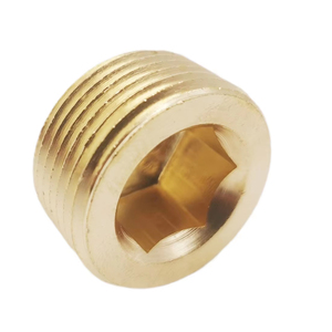 Brass nội bộ Hex chủ đề ổ cắm ống cắm 1/8 "1/4" 3/8 "1/2" 3/4 "<span class=keywords><strong>NPT</strong></span> rèn áp lực cao fip Union NUT - Product Image 1